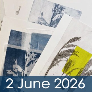Bind a book using Gel Prints (with Nicola Chatten)